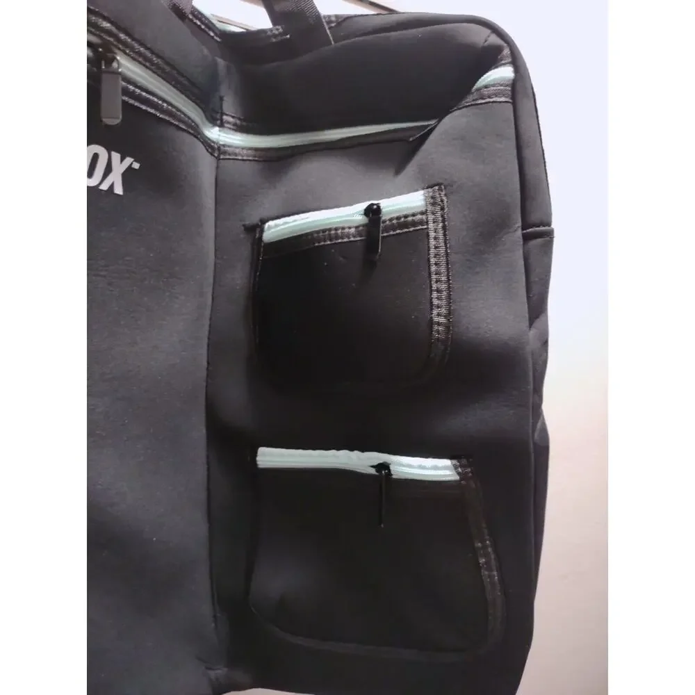 New open box We R Memory Keepers ShotBox Premium Storage Bag 6 pockets strap